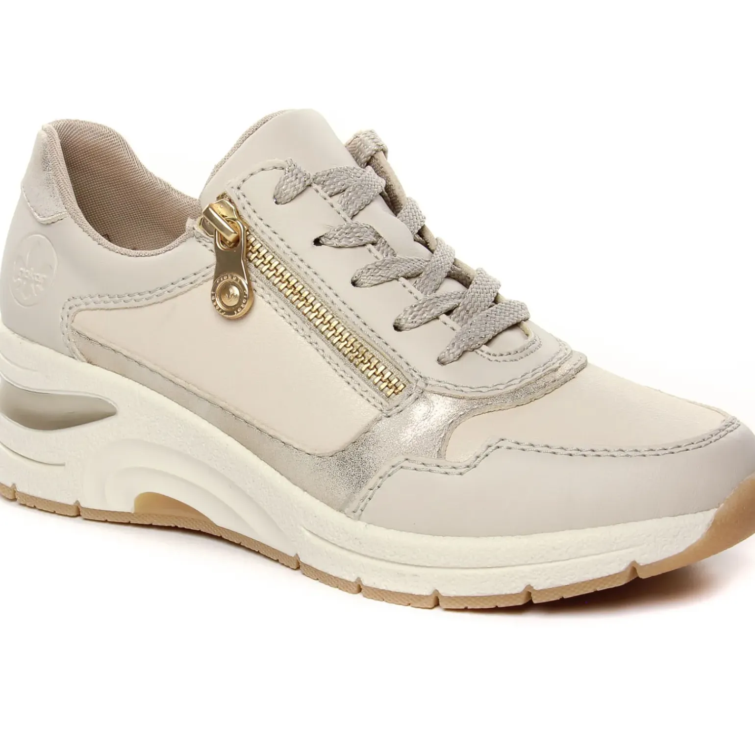 Tennis Et Baskets Mode Rieker N9301-60 Perle
