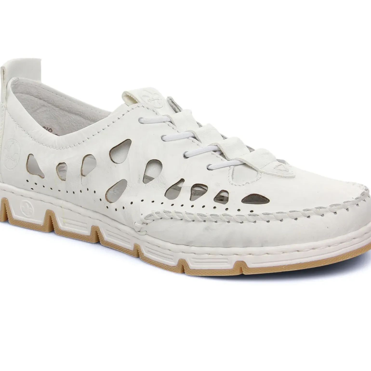 Tennis Et Baskets Mode Rieker 49956-80 Weiss