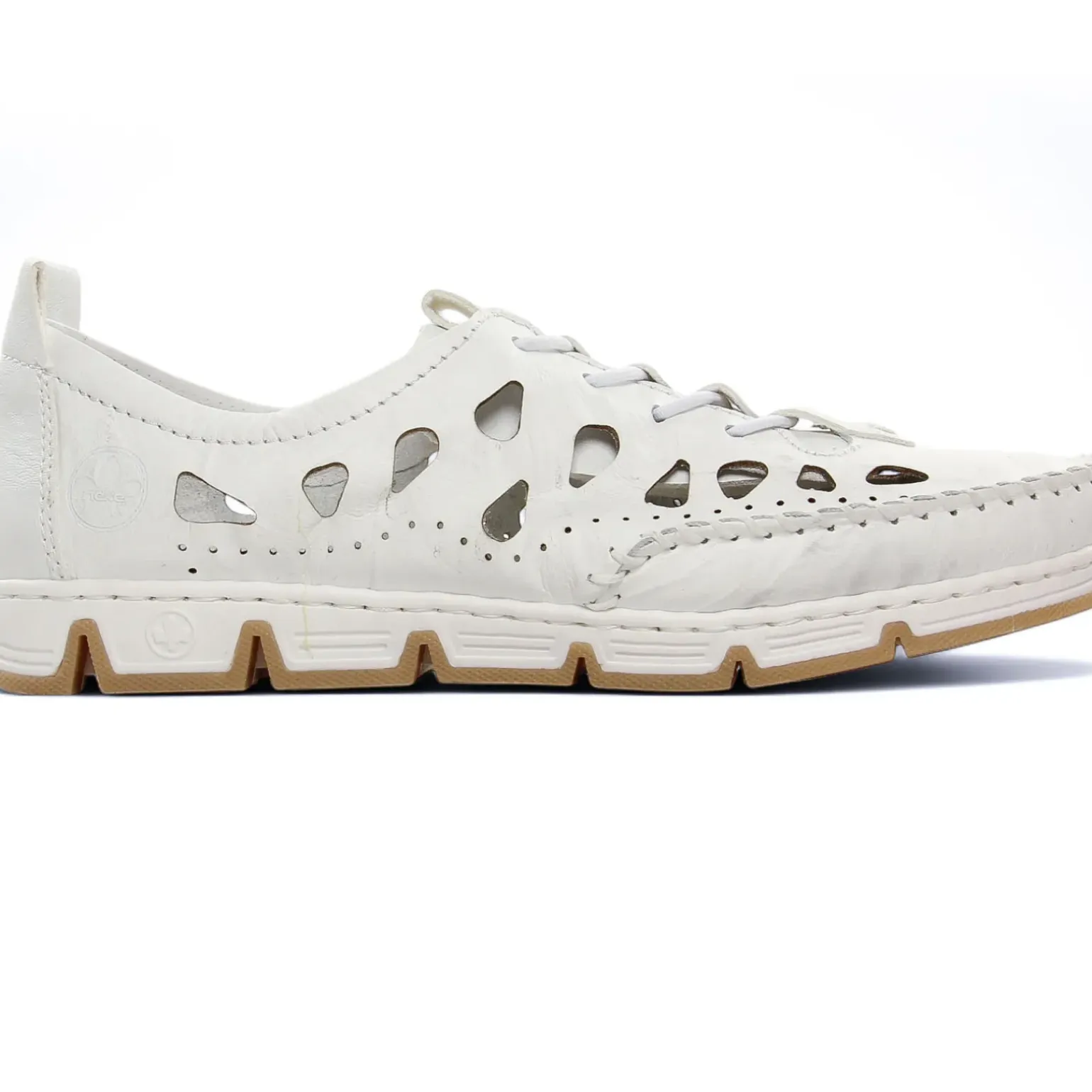 Tennis Et Baskets Mode Rieker 49956-80 Weiss