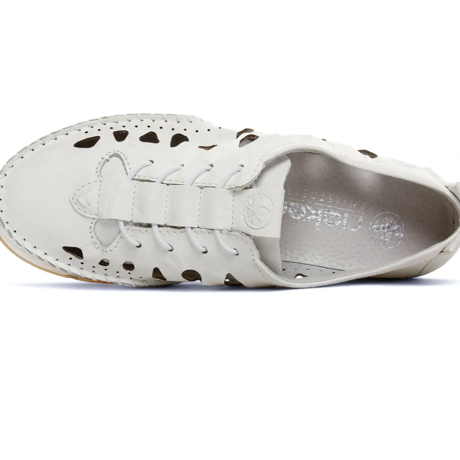 Tennis Et Baskets Mode Rieker 49956-80 Weiss