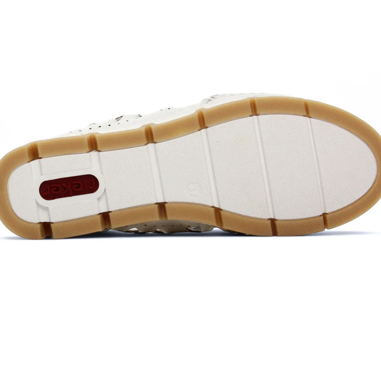 Tennis Et Baskets Mode Rieker 49956-80 Weiss