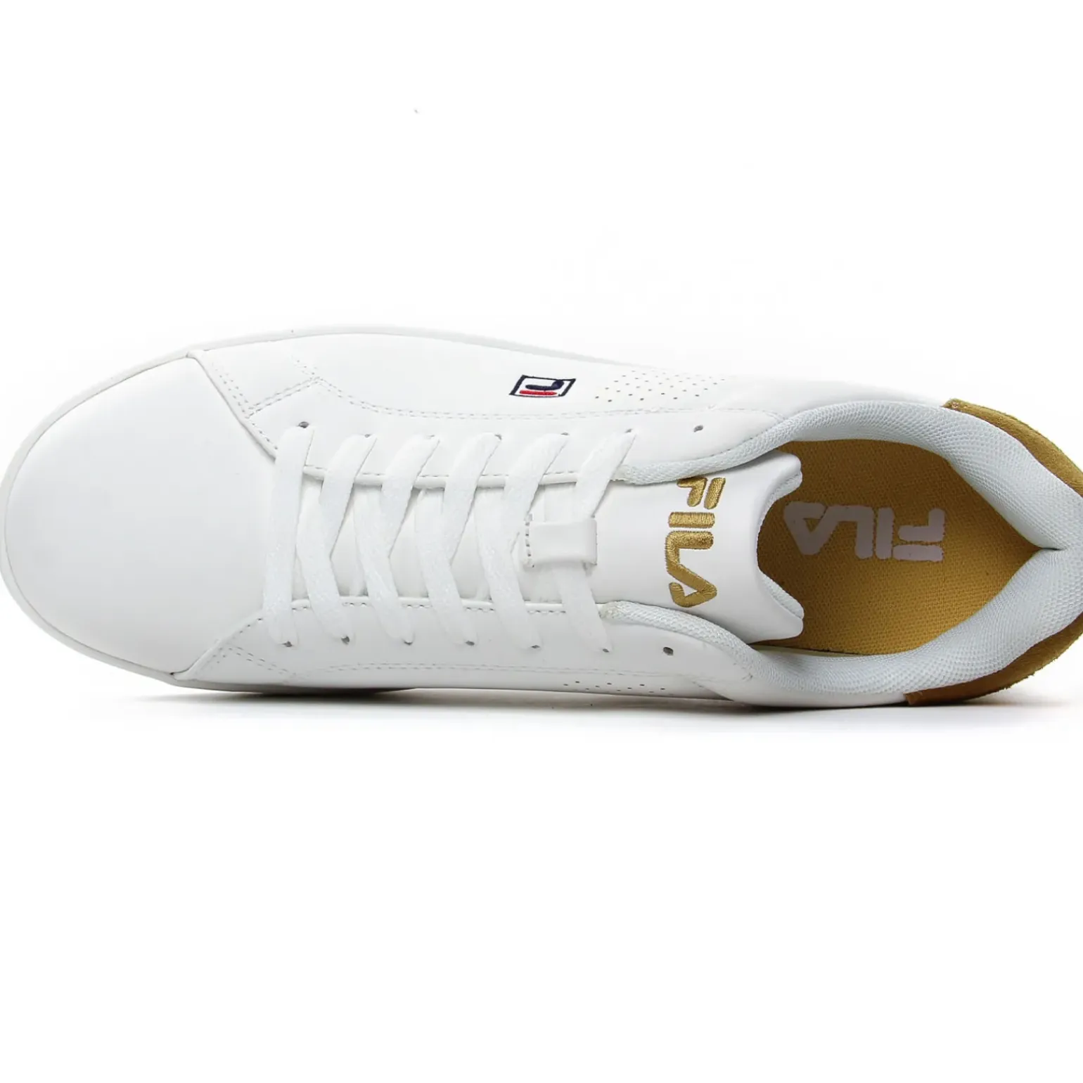Tennis Fila Crosscourt White Golden