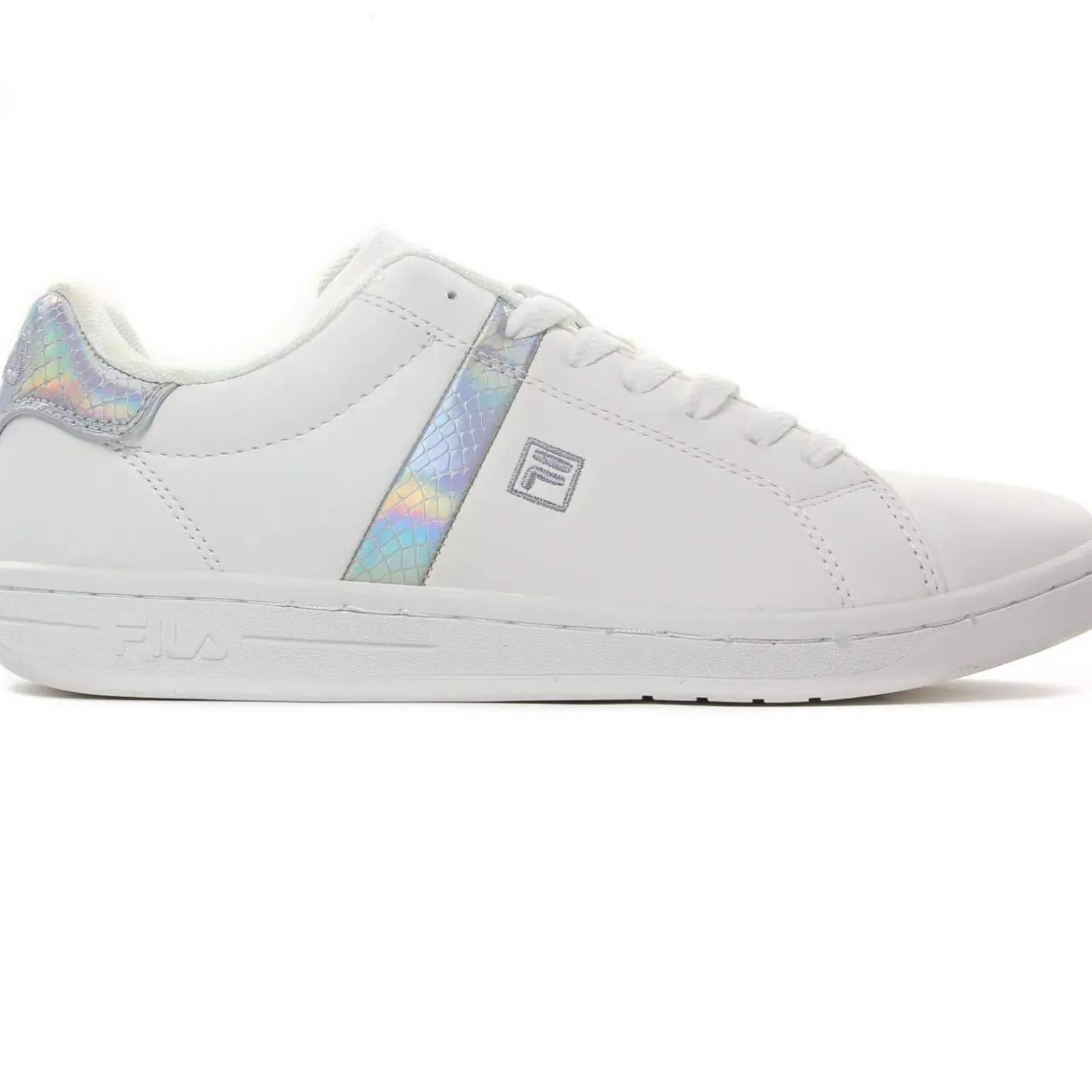 Tennis Fila Crosscourt White Silver