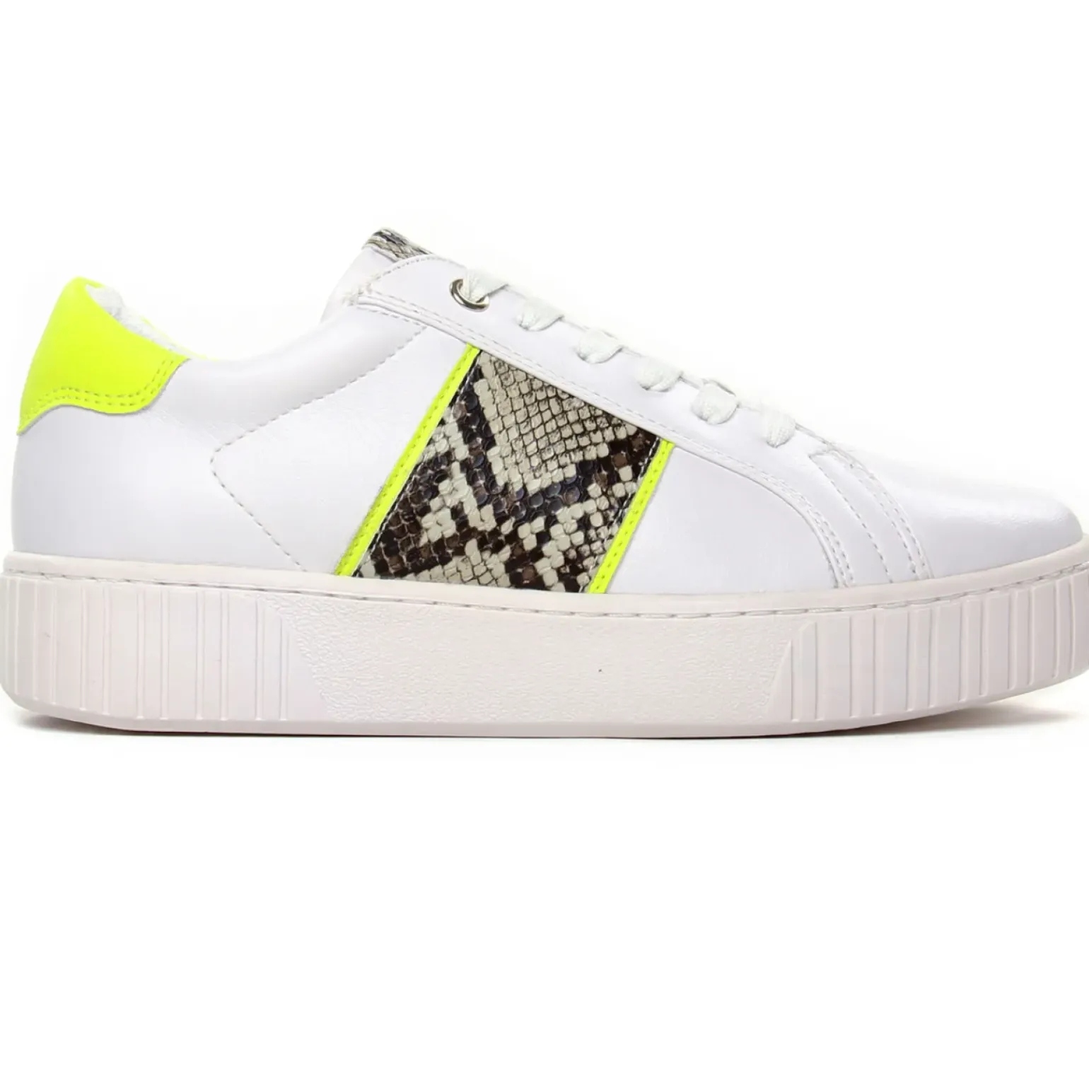 Tennis Marco Tozzi 23713 White Neon Yel