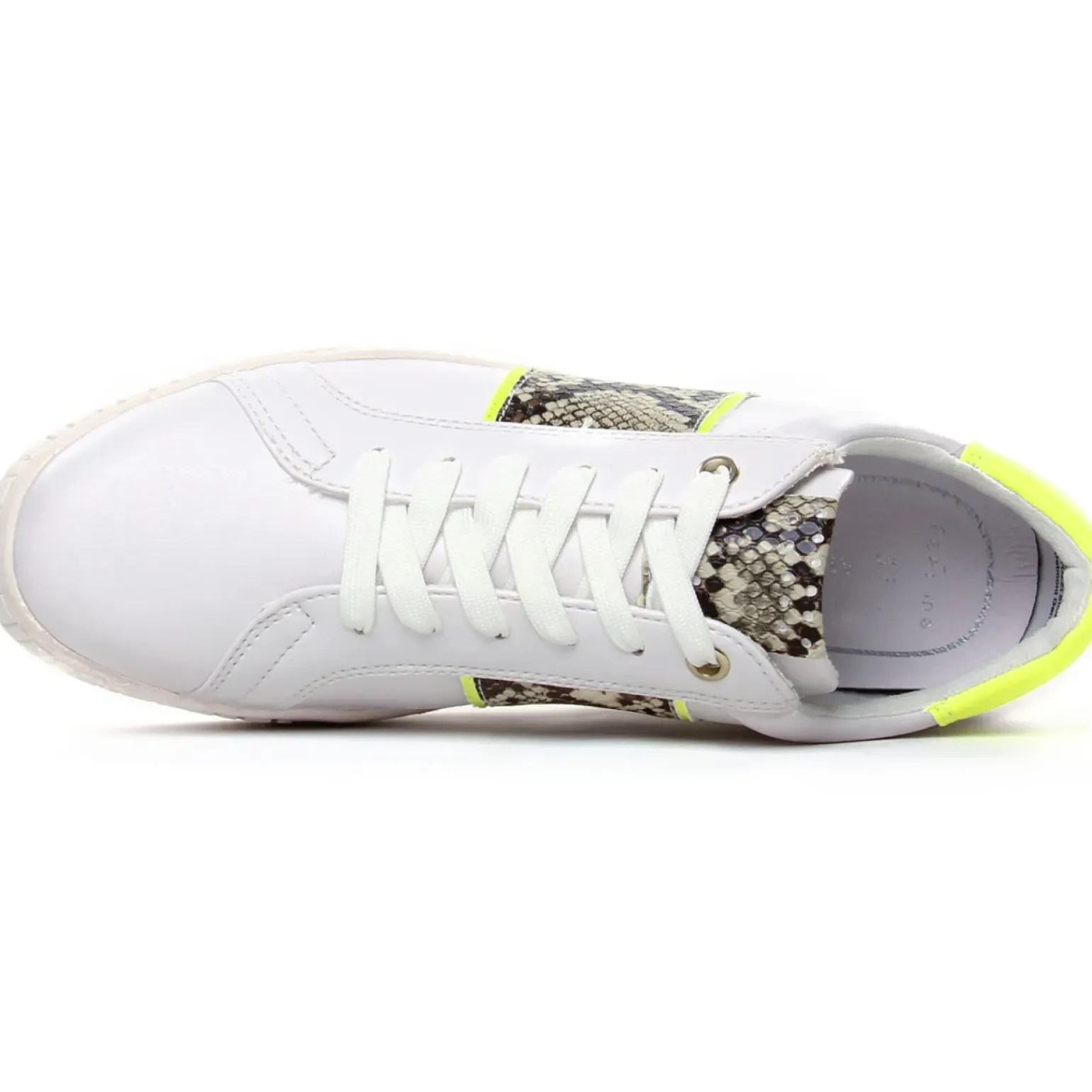 Tennis Marco Tozzi 23713 White Neon Yel