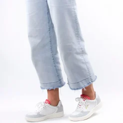 Tennis Meline Ig 366 Blanc Fuxia