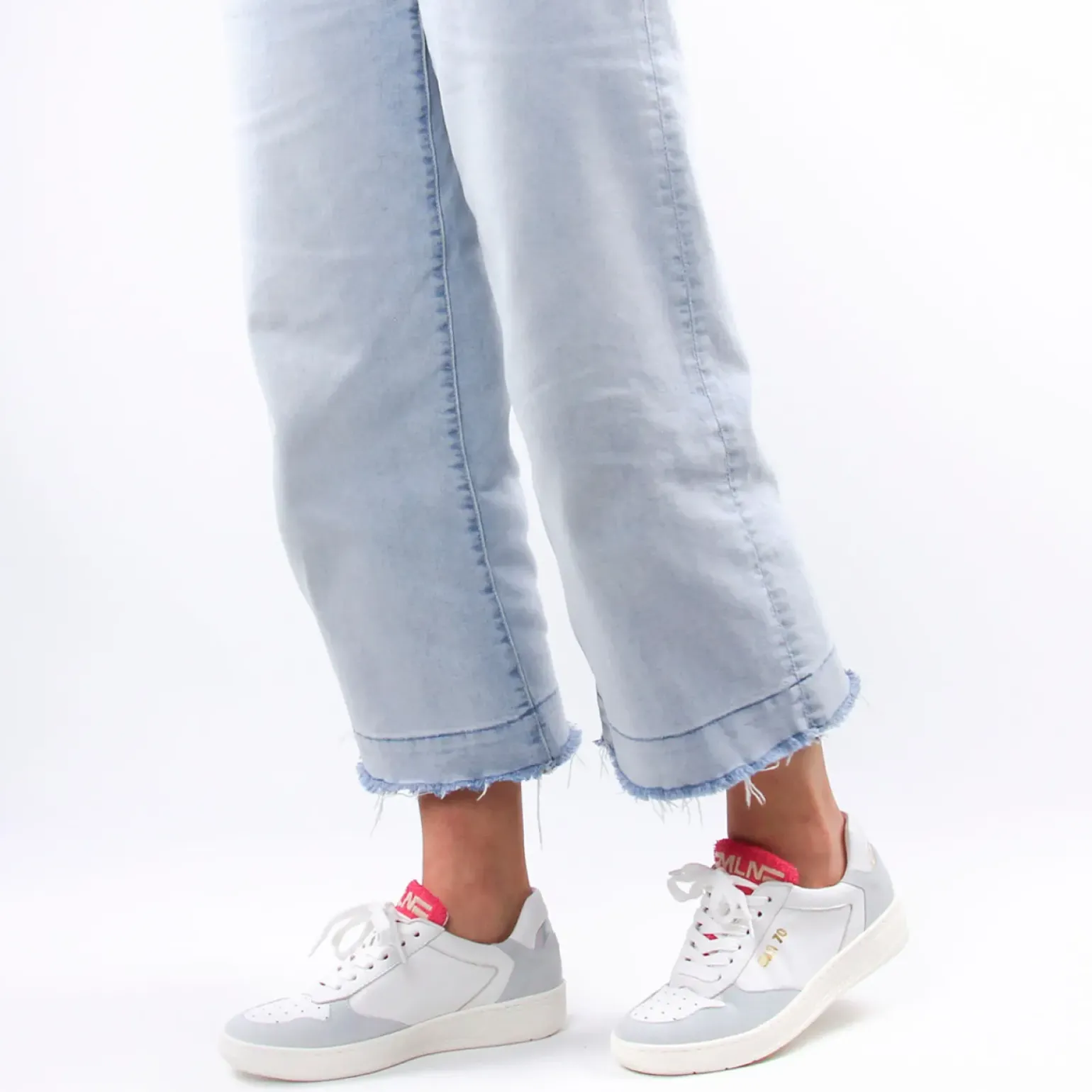 Tennis Meline Ig 366 Blanc Fuxia