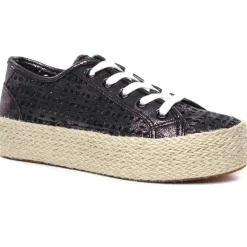Tennis Plateforme Cafe Noir Dg937 Black
