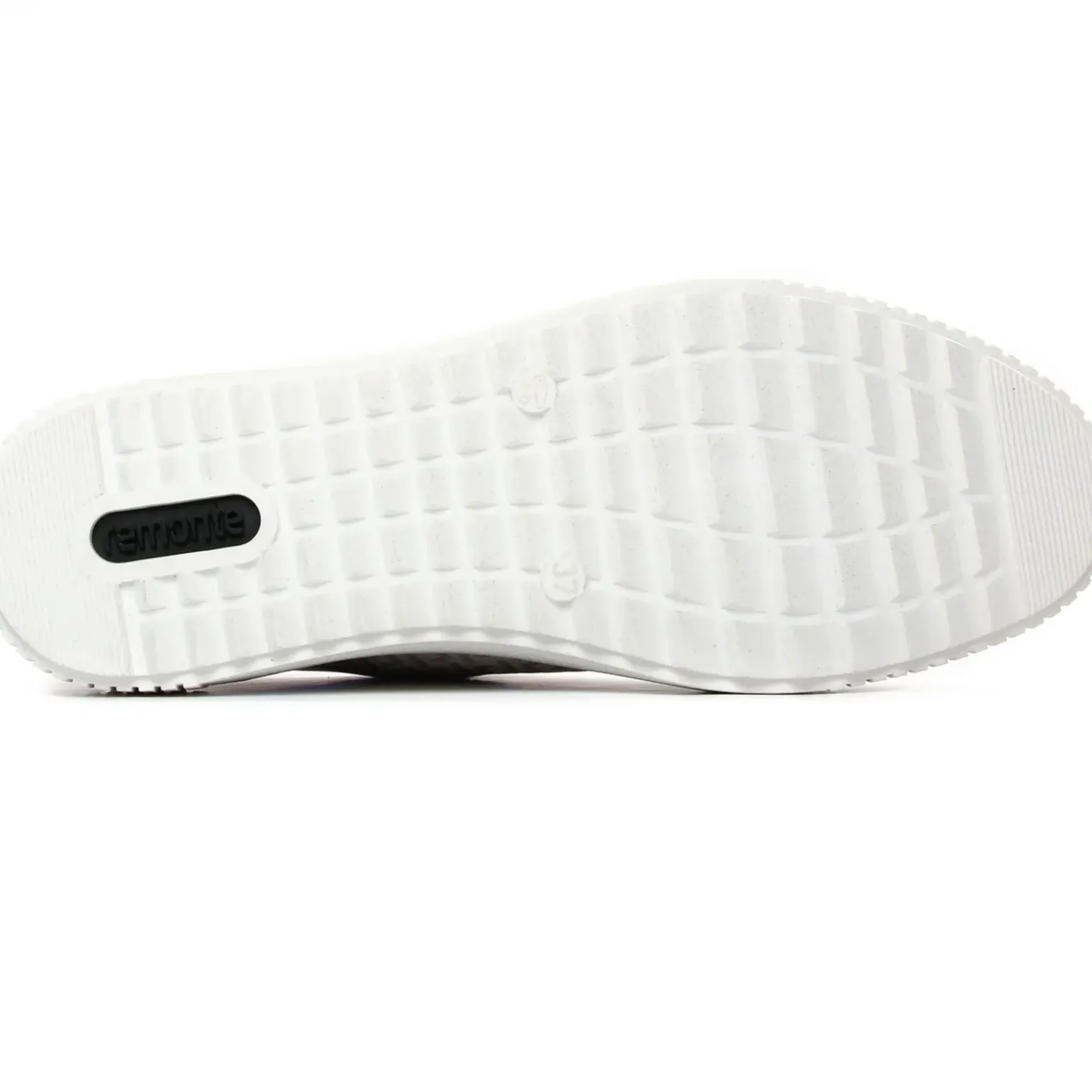 Tennis Plateforme Remonte R7901-81 Weiss Silver