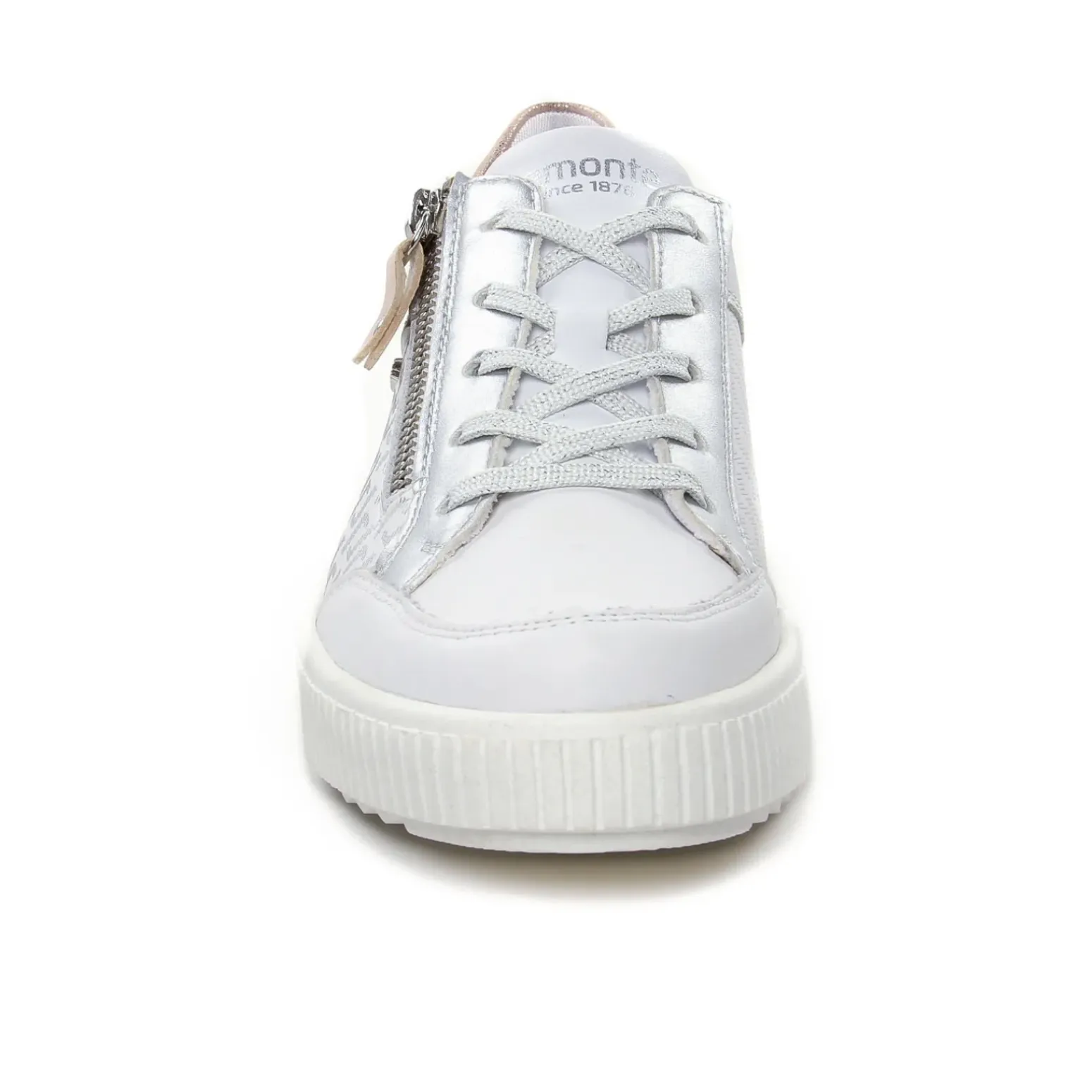Tennis Plateforme Remonte R7901-81 Weiss Silver