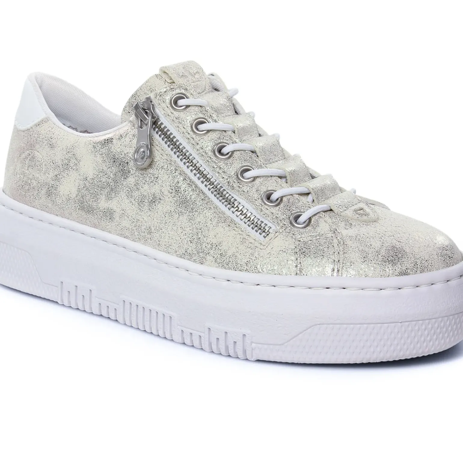 Tennis Plateforme Rieker M1953-60 Beige Gold