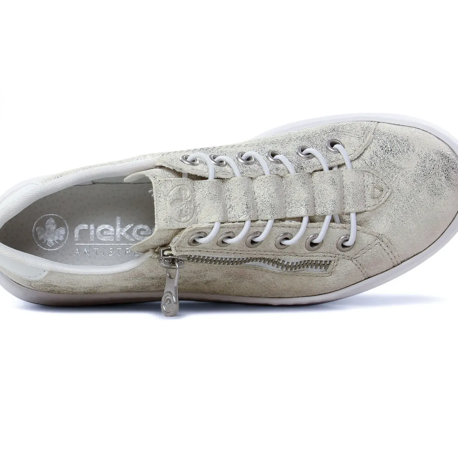 Tennis Plateforme Rieker M1953-60 Beige Gold