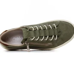 Tennis Plateforme Rieker M1952-52 Kaki Leop