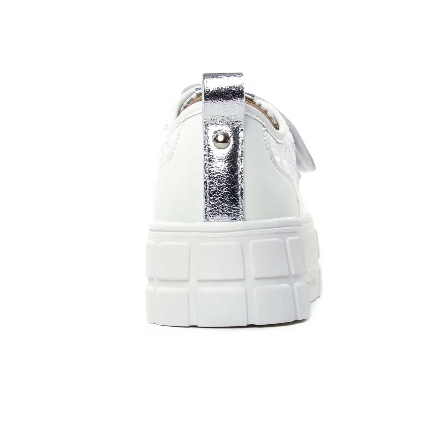 Tennis Plateforme Vanessa Wu Bridget Bk2561 Argent