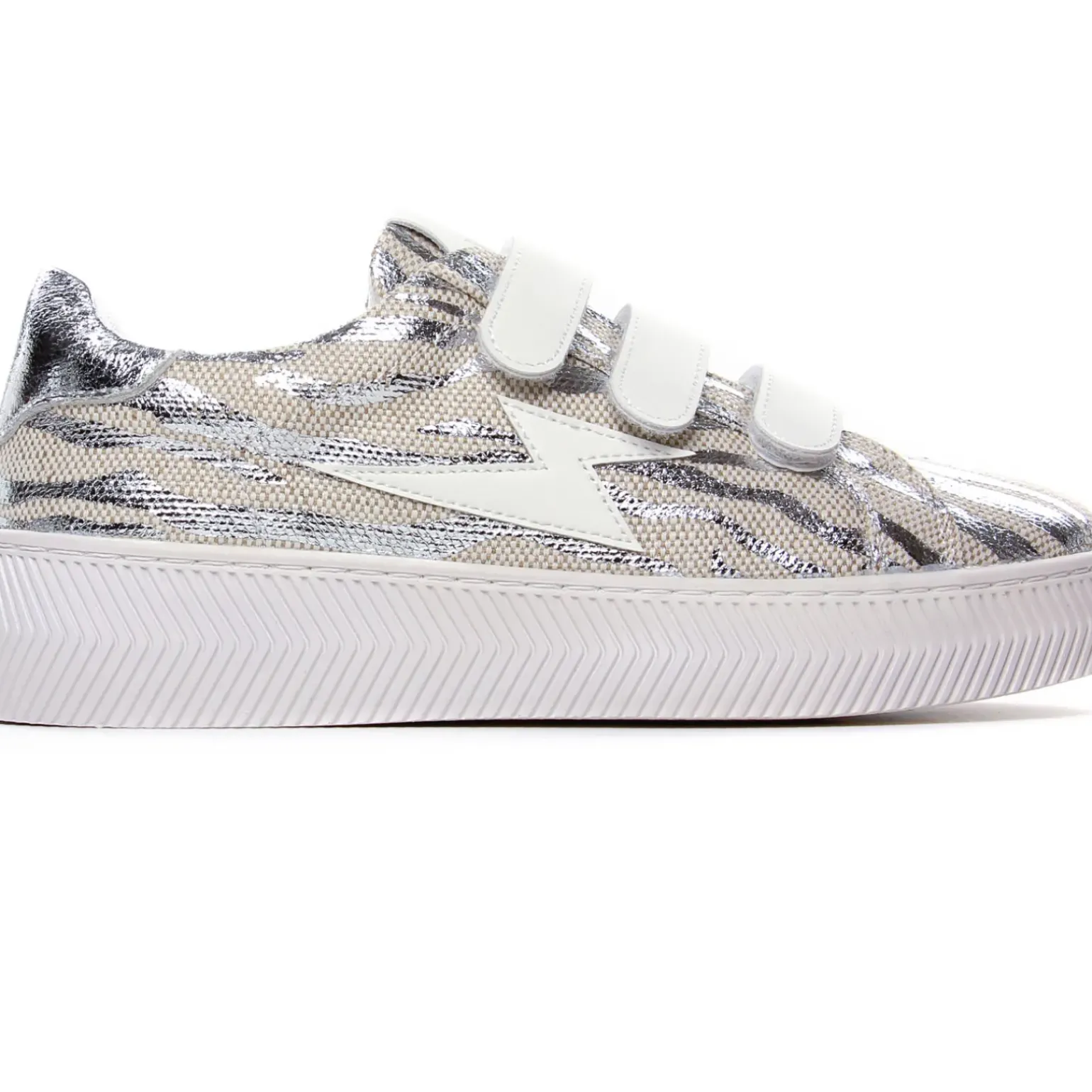 Tennis Plateforme Vanessa Wu Laurine Bk2778 Argent