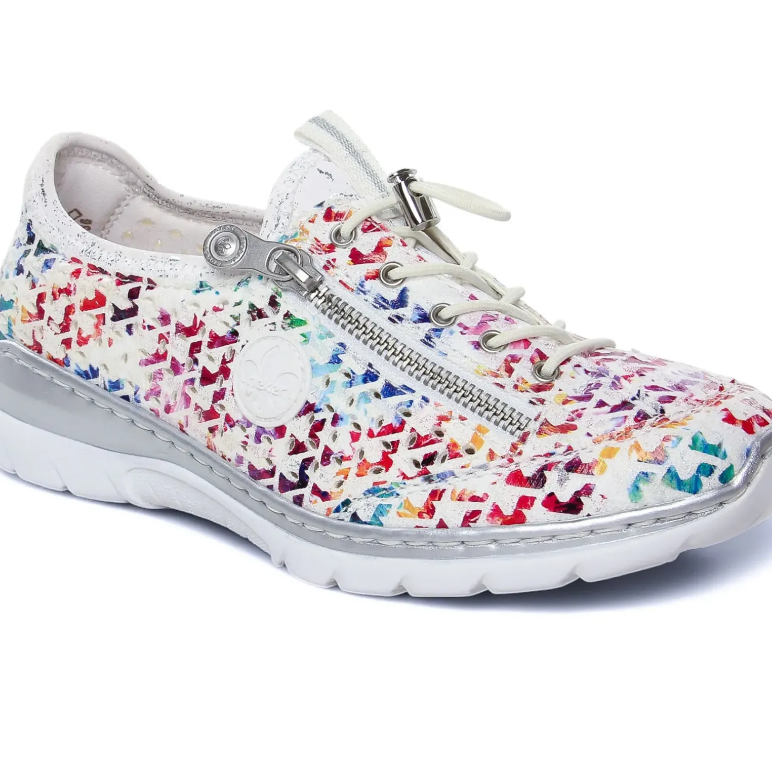 Tennis Rieker L3252-90 Multi Weiss