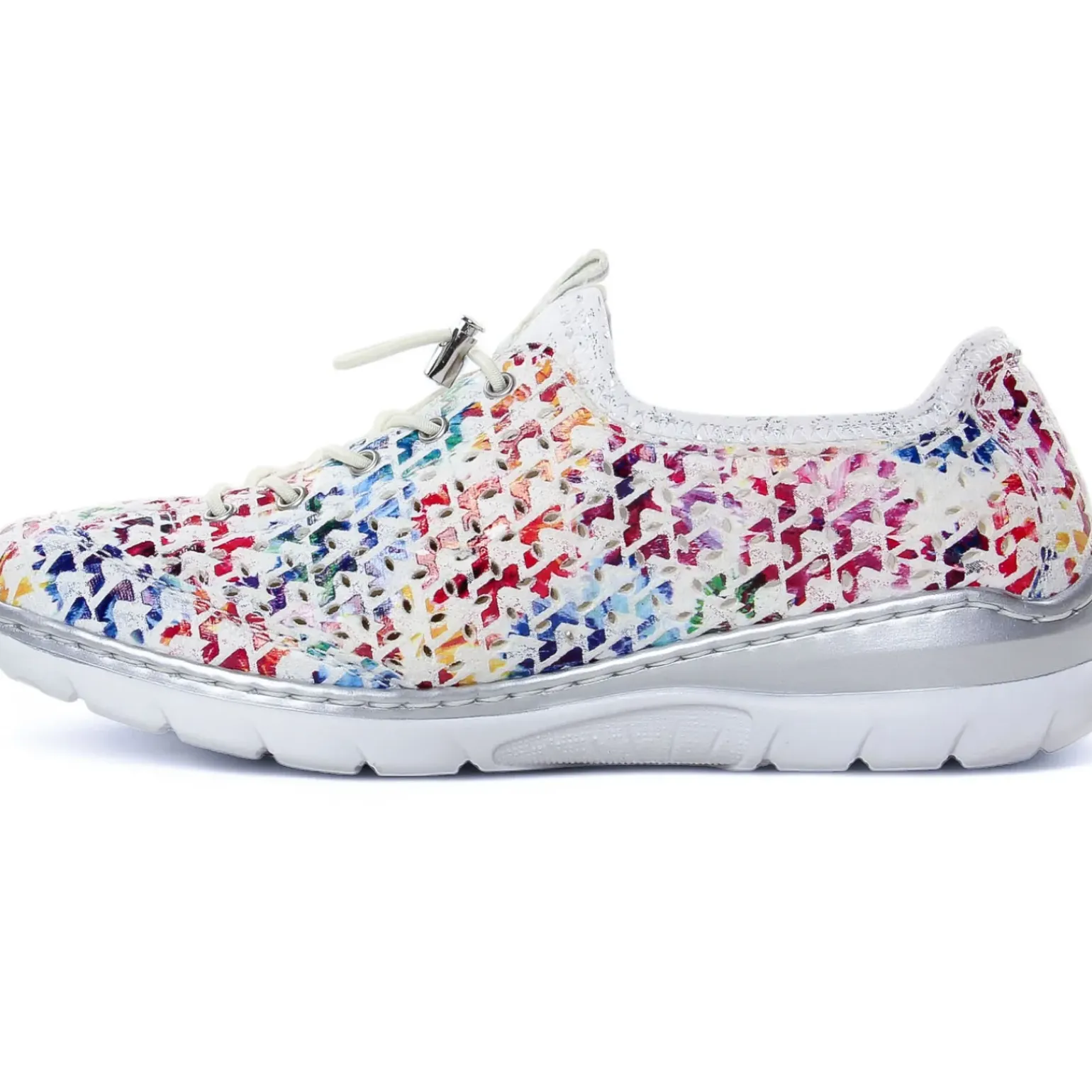 Tennis Rieker L3252-90 Multi Weiss
