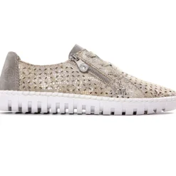 Tennis Rieker M2306-91 Beige Metal