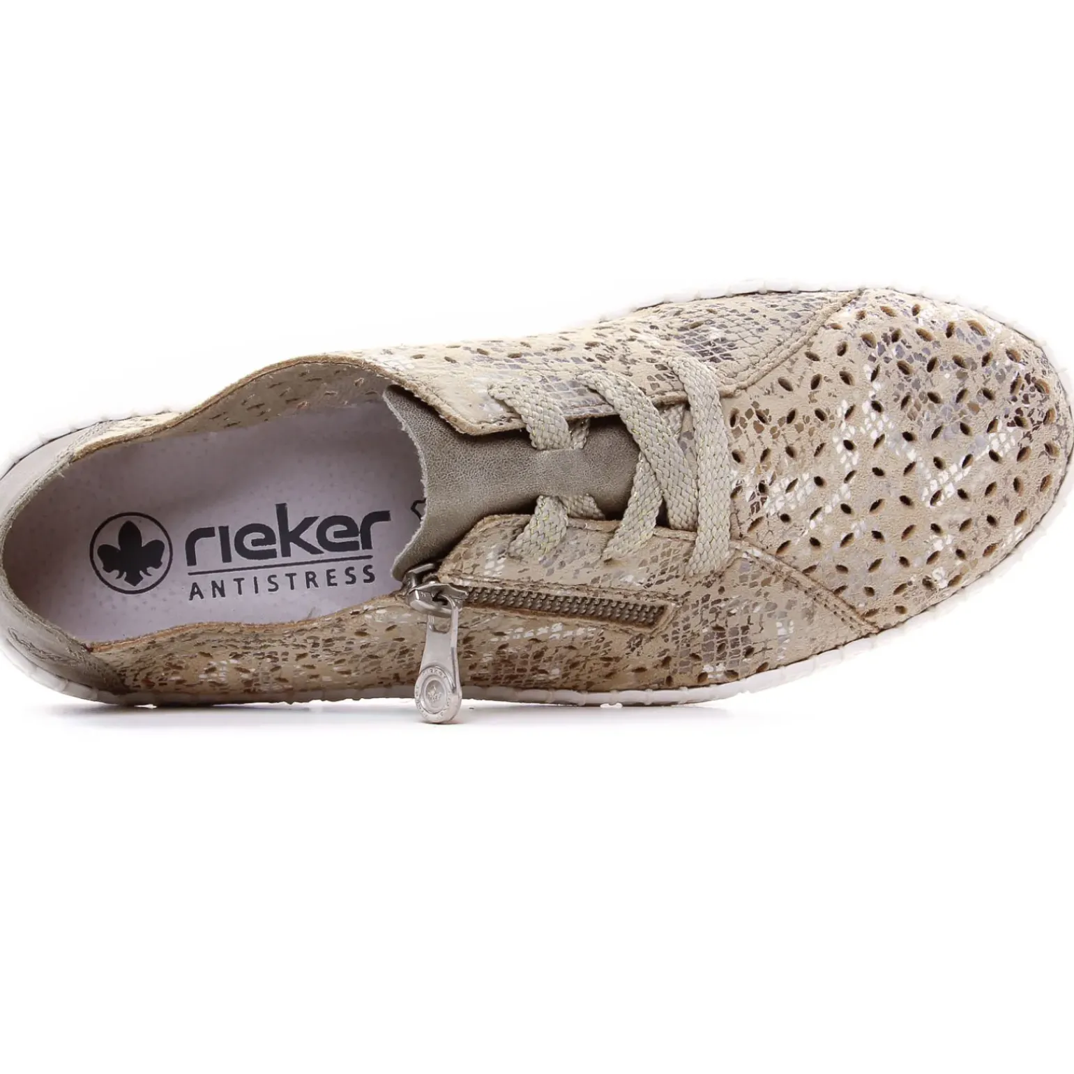 Tennis Rieker M2306-91 Beige Metal