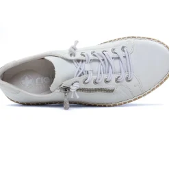 Tennis Rieker M2940-80 Weiss Silver