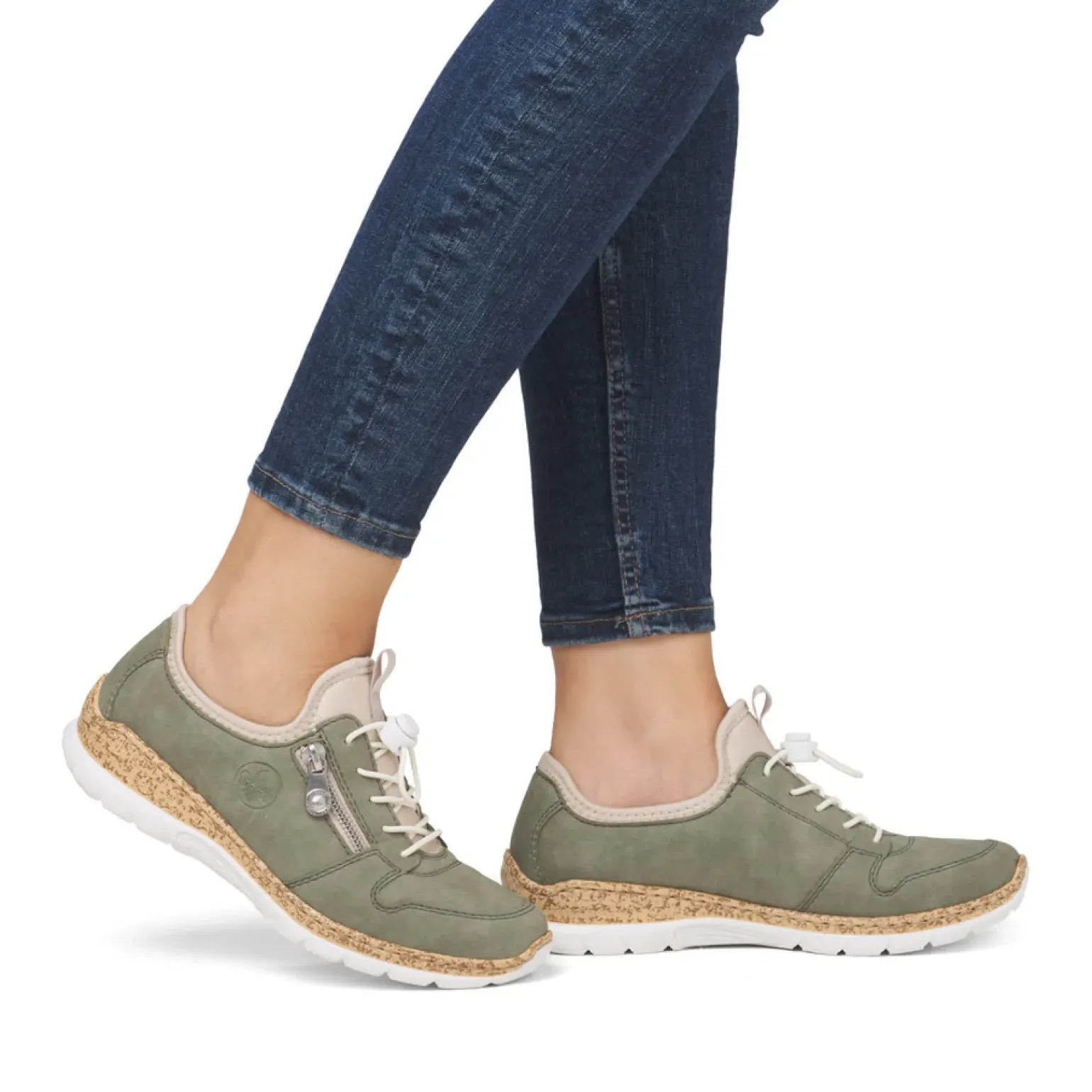 Tennis Rieker N42G0-52 Kaki Beige