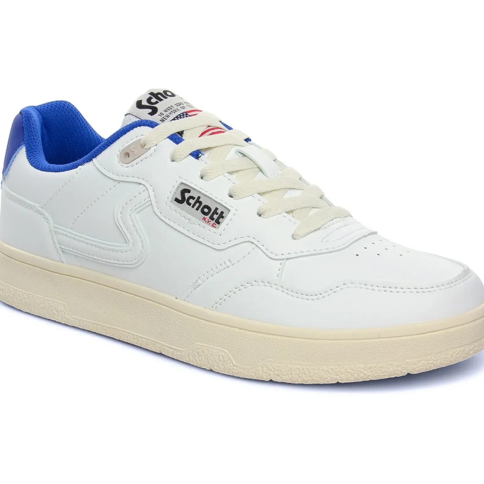 Tennis Schott Darcy White Blue