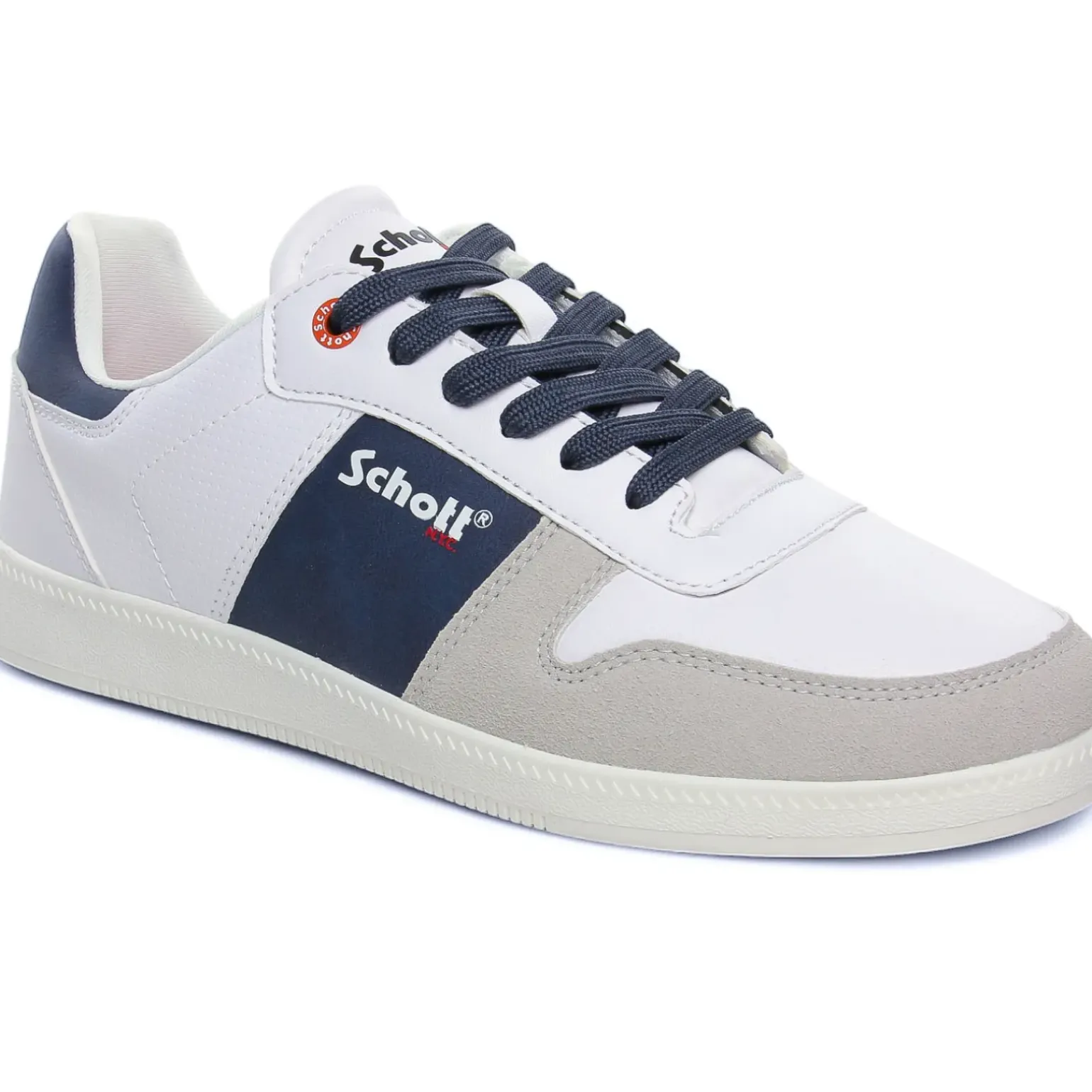 Tennis Schott Foster White Navy