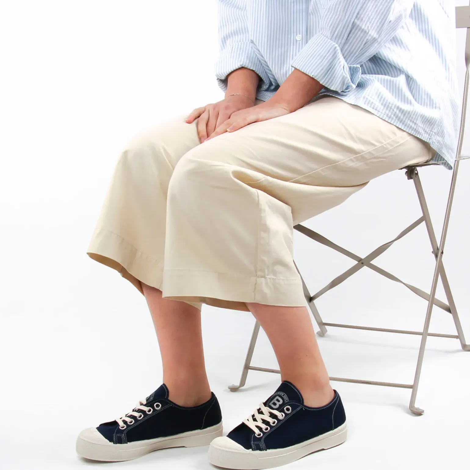 Tennis Toile Bensimon F15903B79 Marine