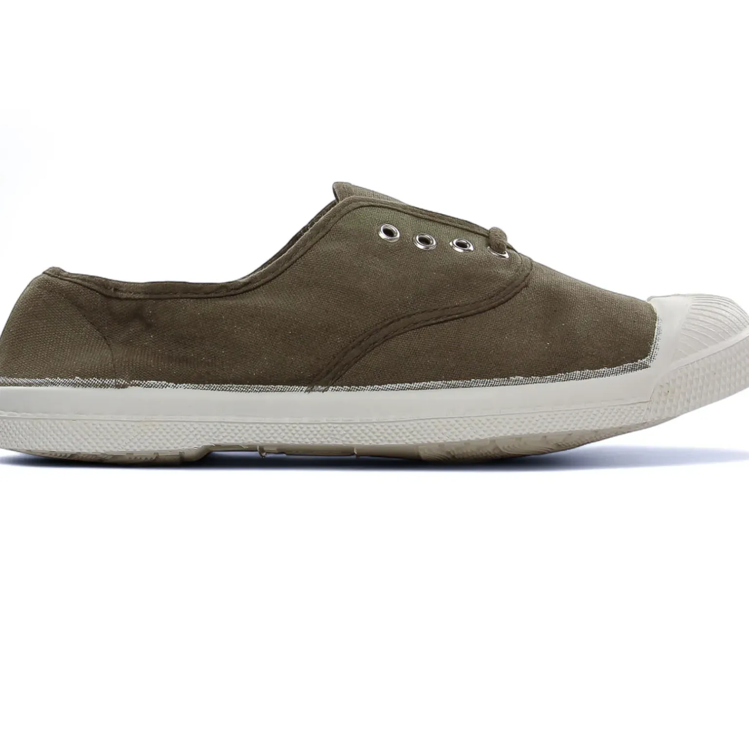 Tennis Toile Bensimon F15004 Kaki