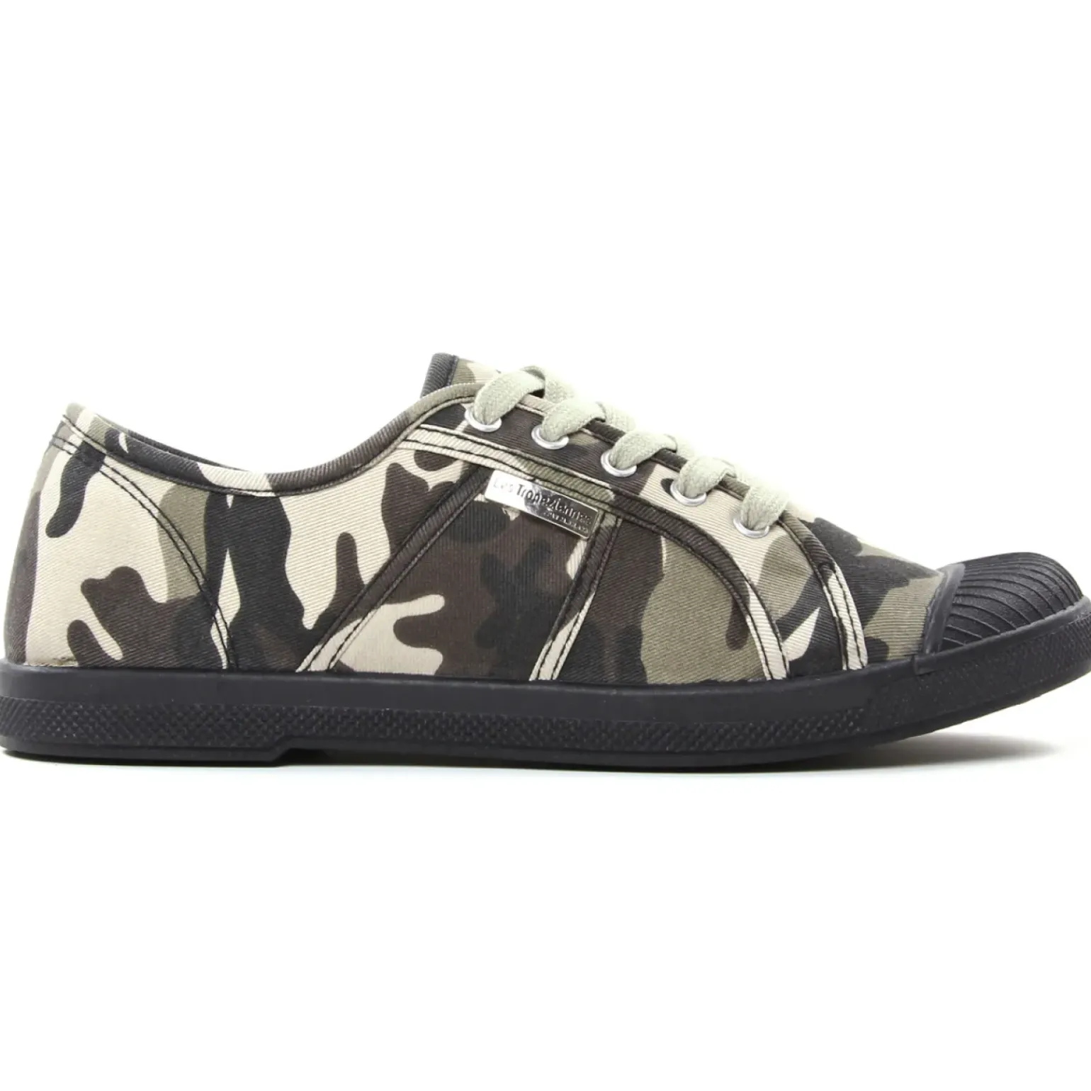 Tennis Toile Les Tropeziennes Chaz Gris Camouflage