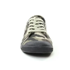 Tennis Toile Les Tropeziennes Chaz Gris Camouflage