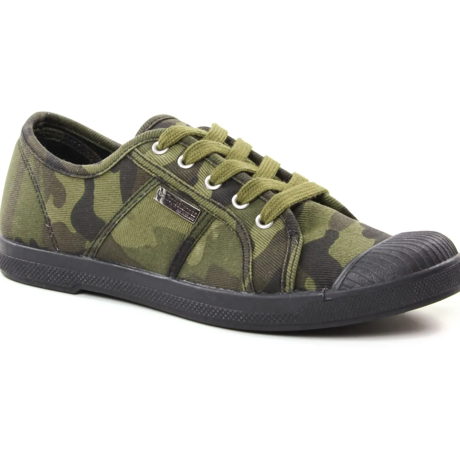 Tennis Toile Les Tropeziennes Chaz Kaki Camouflage