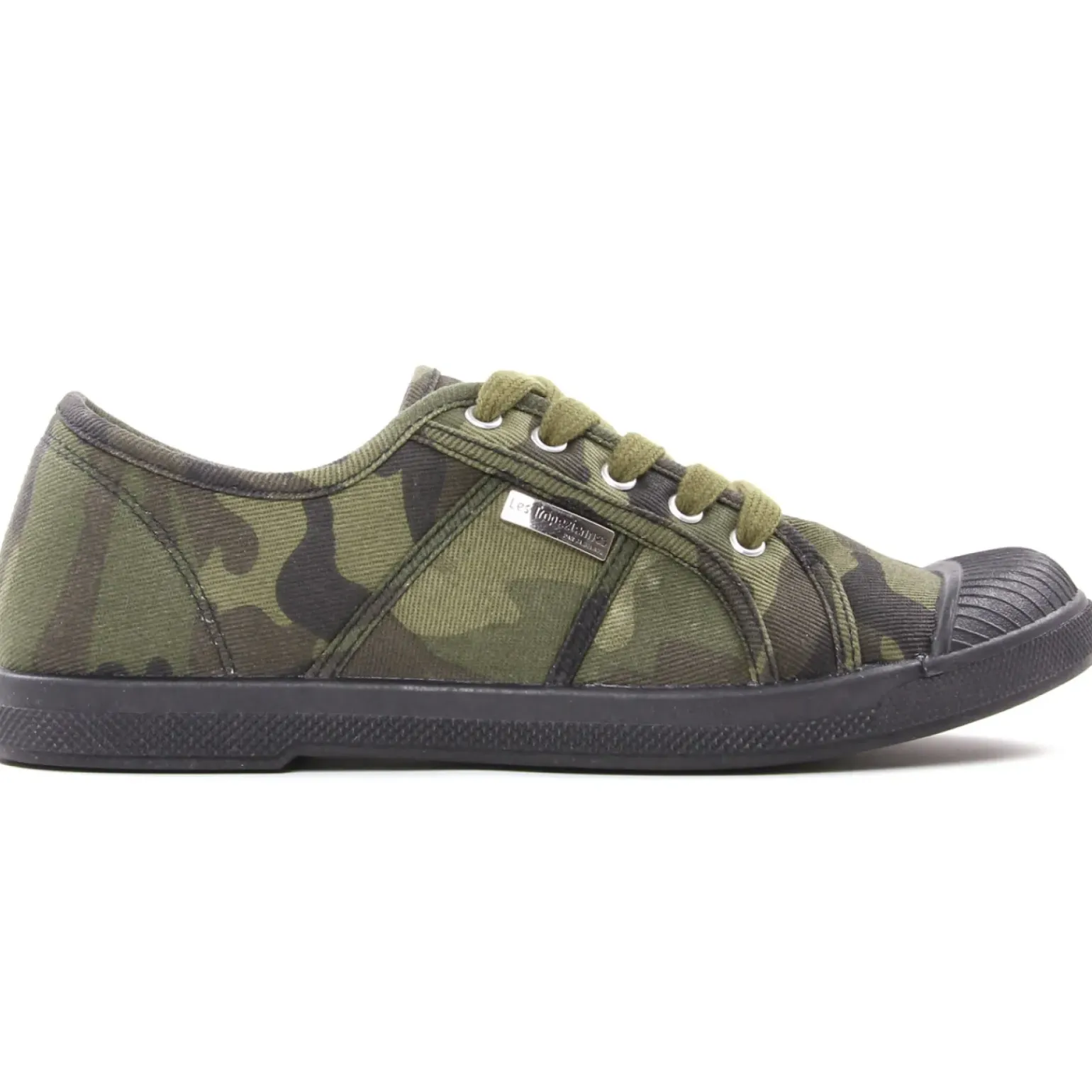 Tennis Toile Les Tropeziennes Chaz Kaki Camouflage