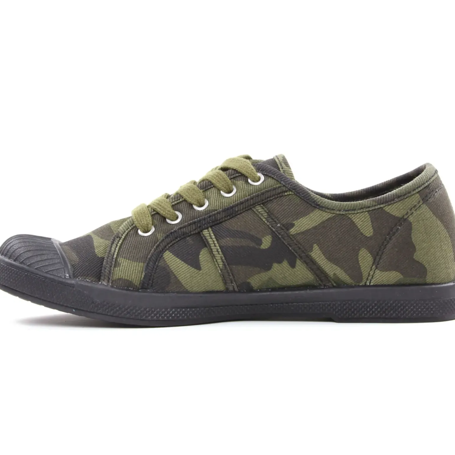 Tennis Toile Les Tropeziennes Chaz Kaki Camouflage