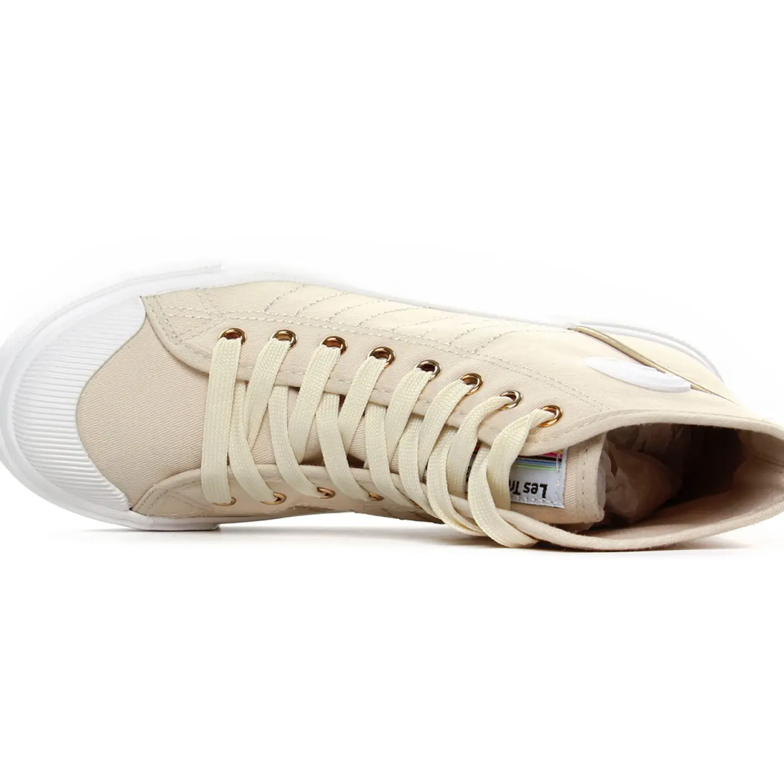 Tennis Toile Les Tropeziennes Mohigh Beige