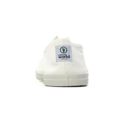 Tennis Toile Natural World 102 blanc